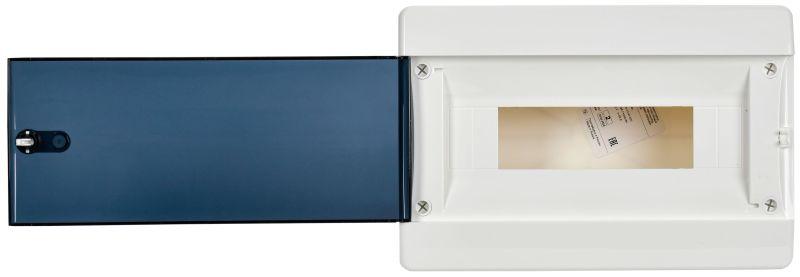 Корпус ЩРН-П-12 UNION Compact IP41 черн. прозр. дверь пластик. IEK UIC-KP12-N-12-41-K01