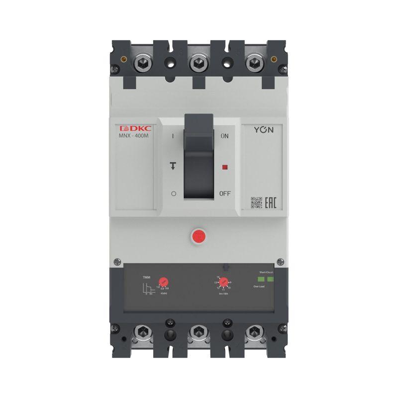 Выключатель автоматический 3P 400А 100кА pro MNX400M при AC415V расцепитель TMM YON MNX400M3PTMM0400