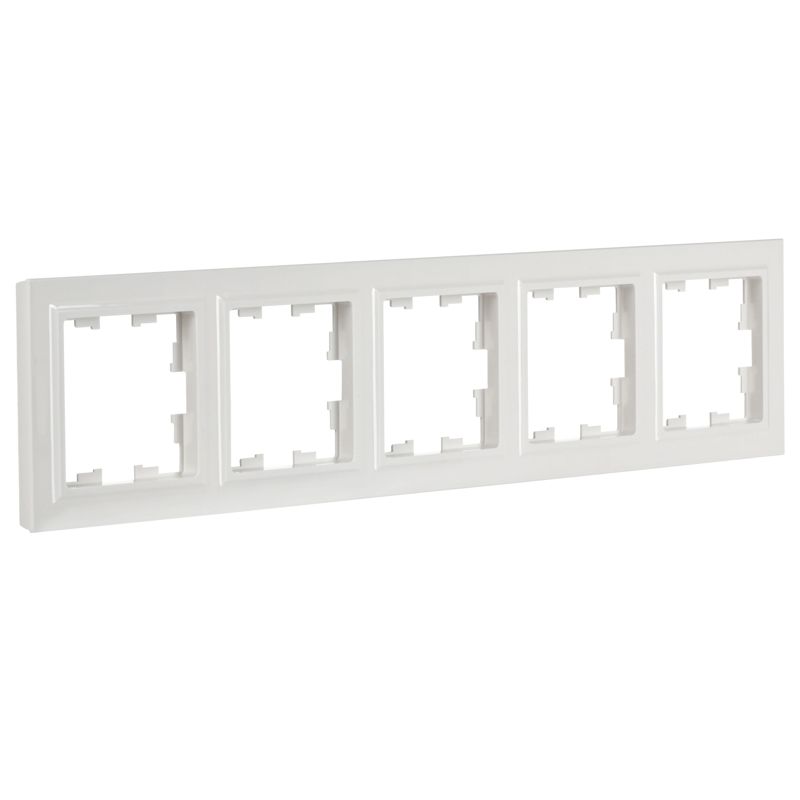 Рамка 5-м BRITE РУ-5-БрБ бел. IEK BR-M52-K01