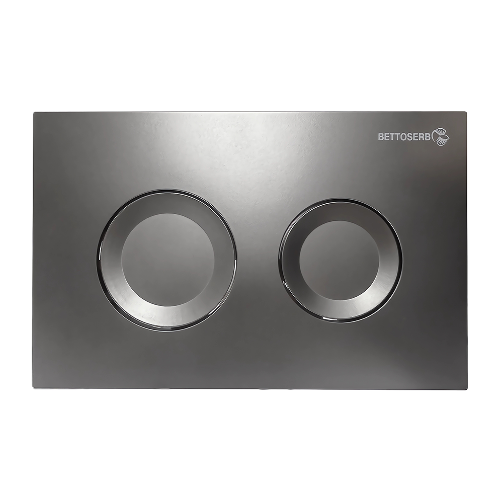 Клавиша смыва BETTOSERB графит матовый COOL