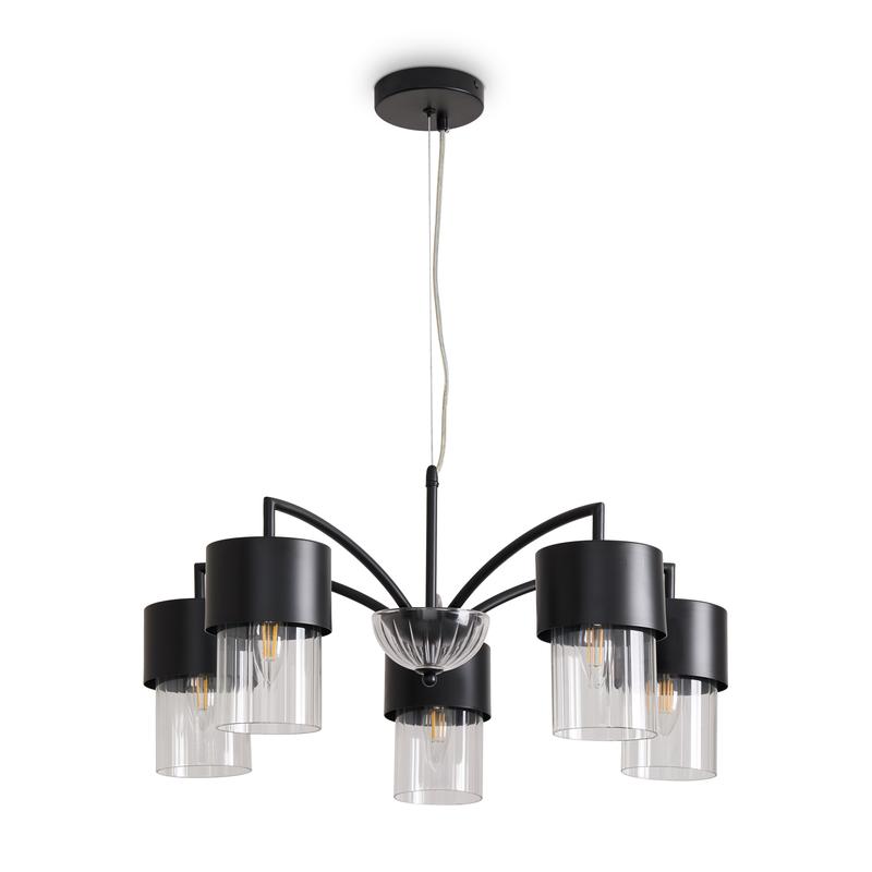 Светильник подвесной Lumin 5х40Вт E14 IP20 Freya FR5515PL-05B