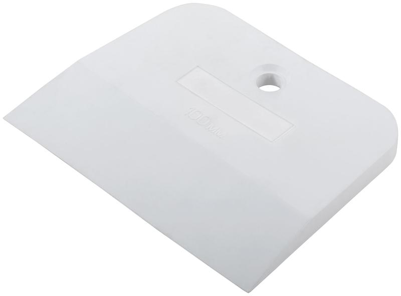 Шпатель 100мм резиновый бел. КУРС 06858