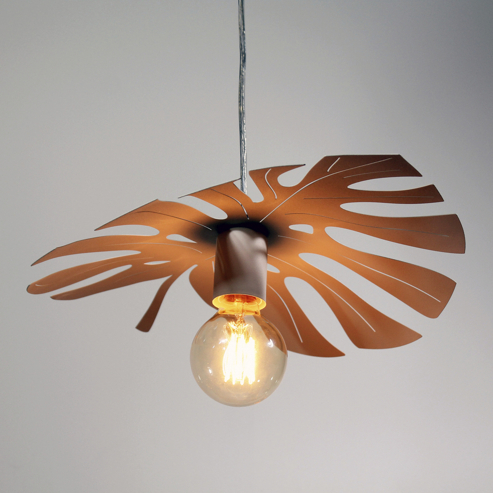 Светильник Монстера 211 бел.муар НСБ 01-60-166 Е27 ИМ подвесной