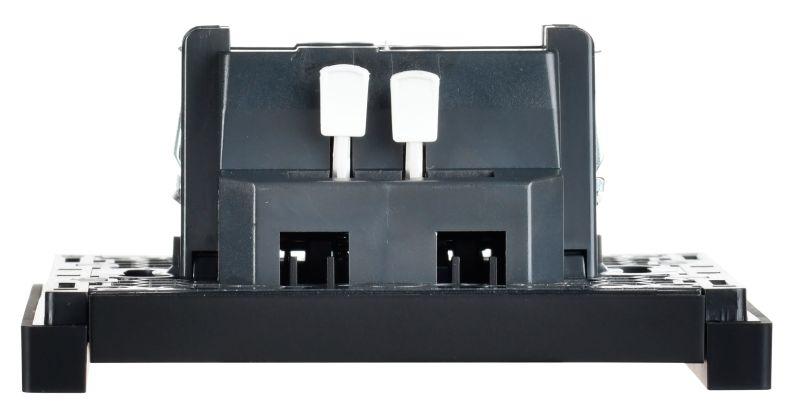 Выключатель 1-кл. FORTE&PIANO 10А FP110 с самовозвратом черн. IEK FP-V14-0-10-1-K02