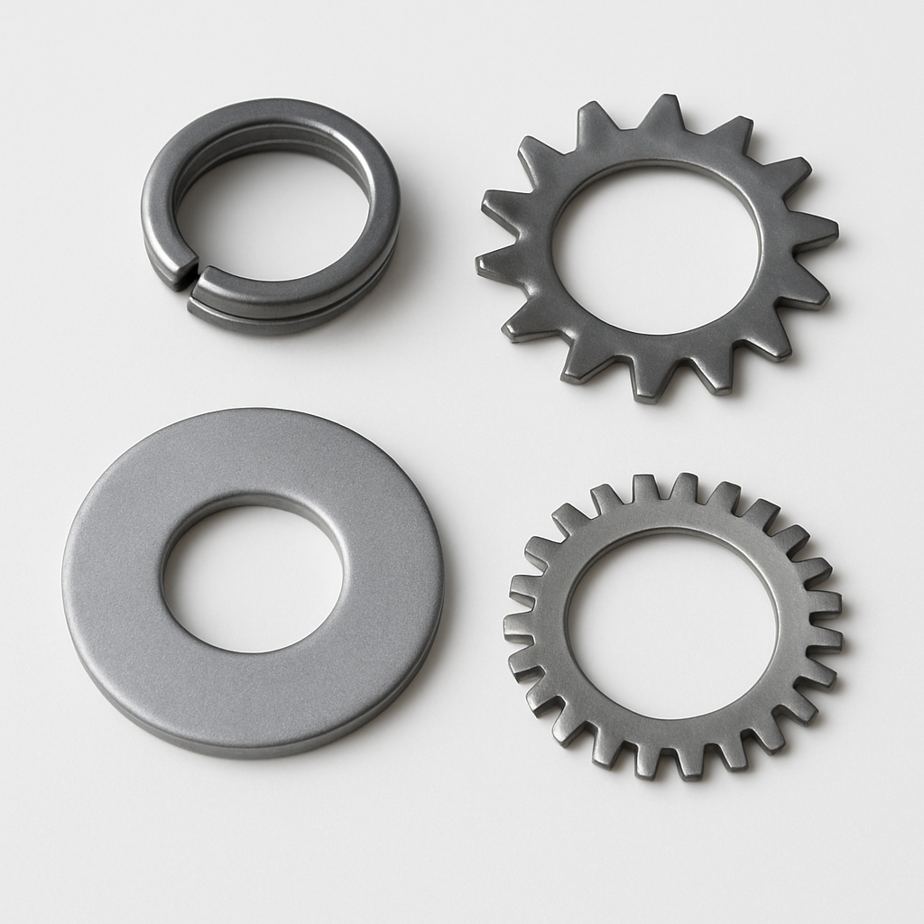 Шайба пружинная зубчатая