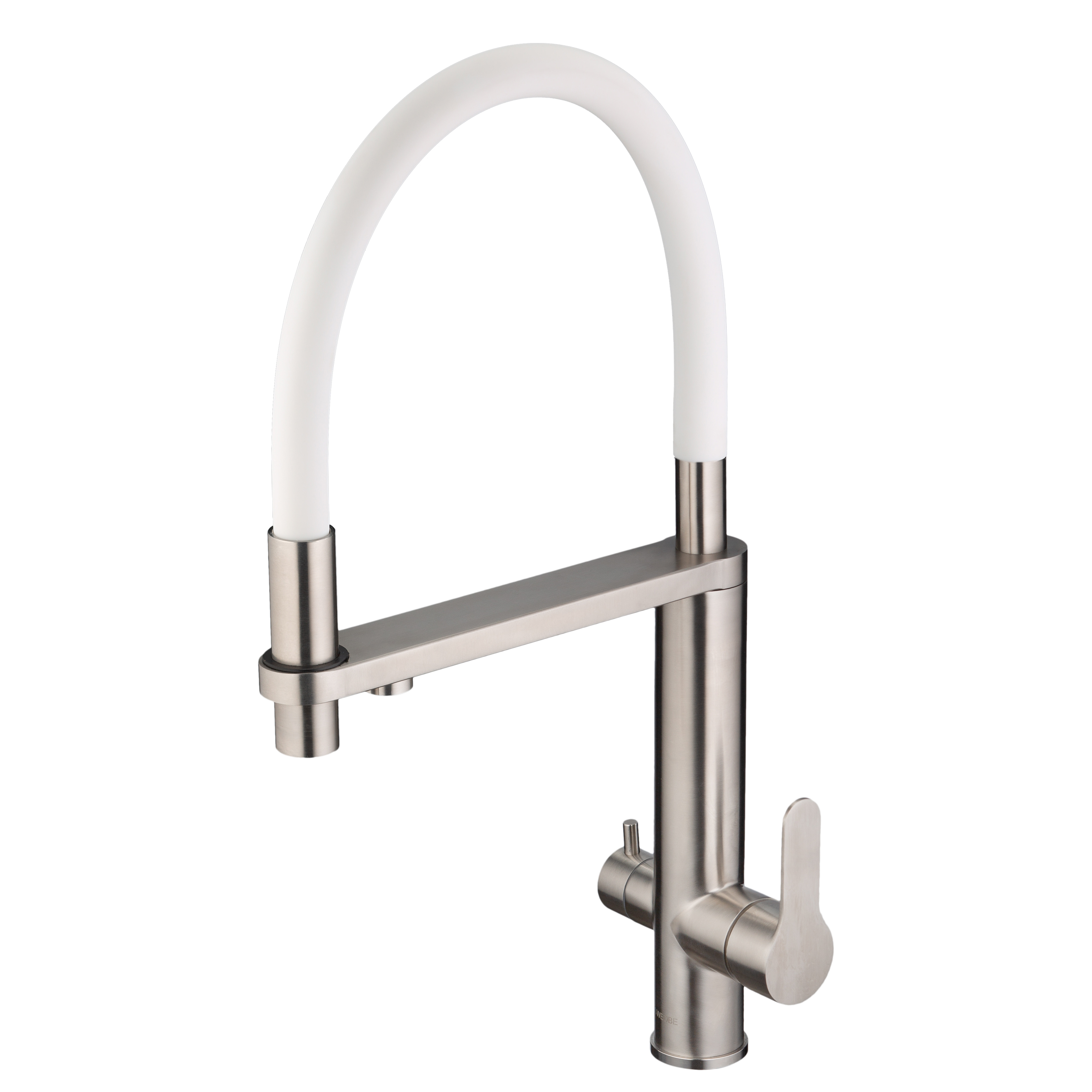 Смеситель для кухни с каналом для подключения фильтра с гибким изливом Swedbe Selene Plus 8441