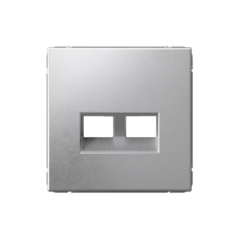 Накладка двойная ArtGallery для информационных функций типа Keystone алюм. SE GAL000390