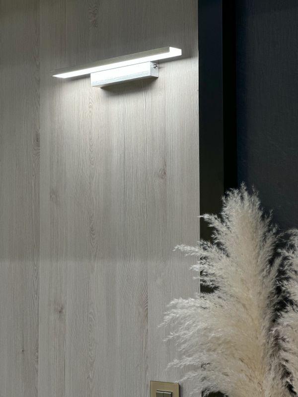 Светильник светодиодный 5116 8Вт IP44 4000К настен. серебро IEK LT-DBB0-5116-08-40-K27