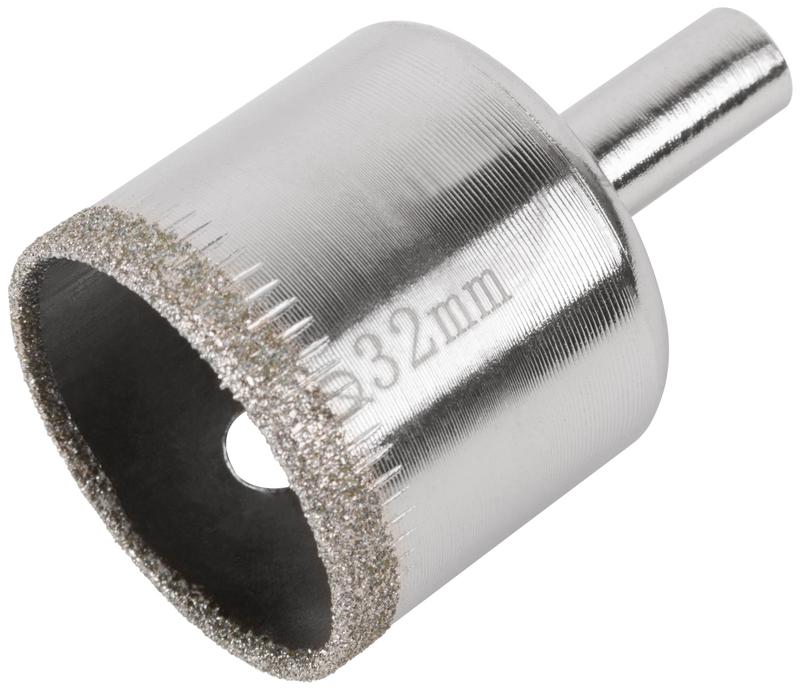 Коронка алмазная кольцевая по кафелю и стеклу 32х50мм КУРС 16286