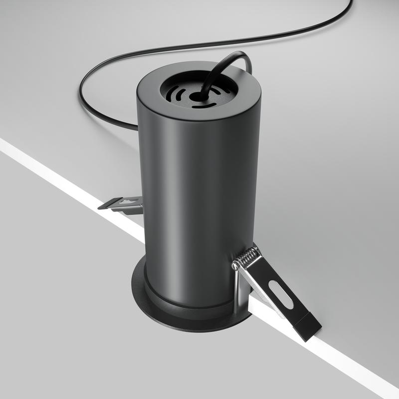 Светильник FOCUS LED 12Вт 3000К 60град. встраив. Maytoni DL125-L12-3K-B