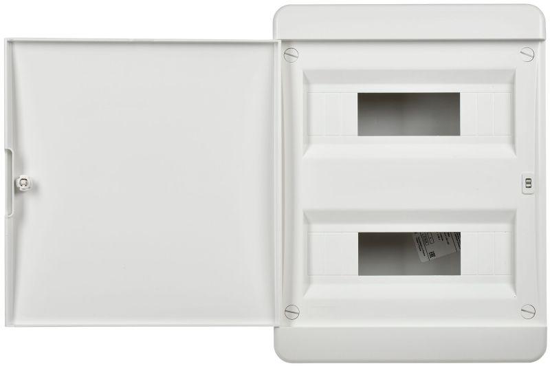 Корпус ЩРВ-П-24 TEKFOR IP41 бел. дверь пластик. IEK TF5-KP13-V-24-41-K01-K01