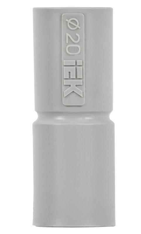 Муфта соединительная для жестких труб d20 GIG-20 ELASTA IEK CTA10D-GIG20-K41-100