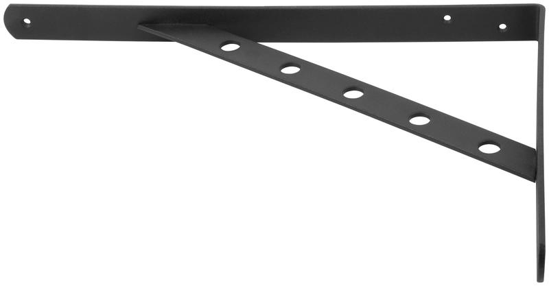 Уголок-кронштейн усиленный 350х250мм черн. КУРС 66110