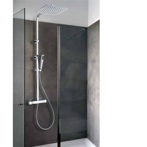 Душевая система Paini Dax-R 84CR689TH2SQP1 с термостатом для душа