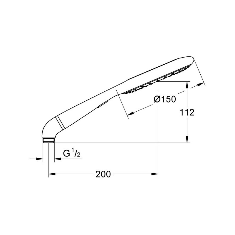 Душевая лейка Grohe Rainshower Icon 27276000