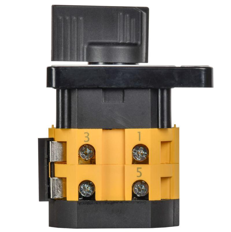 Переключатель кулачковый 10А (сх. 67) стандартная черн. рукоятка MASTER IEK MI-CS10-010-067-K02