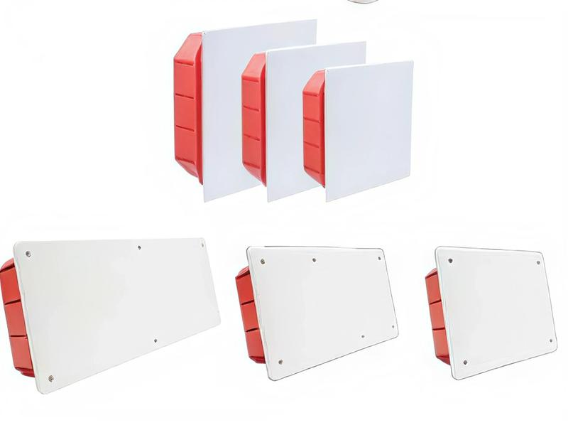 Корпус распаячной коробки 85х85х45мм встраив. пластик Cetinkaya Pano CP1801