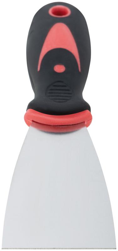 Шпатель 2дюйм (50мм) прорезиненная ручка нерж. сталь КУРС 06703