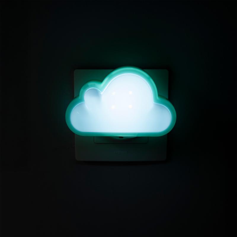 Светильник светодиодный NL-05-bu 0.5Вт 6500К IP20 в розетку ночник син. ФАZА 5061927