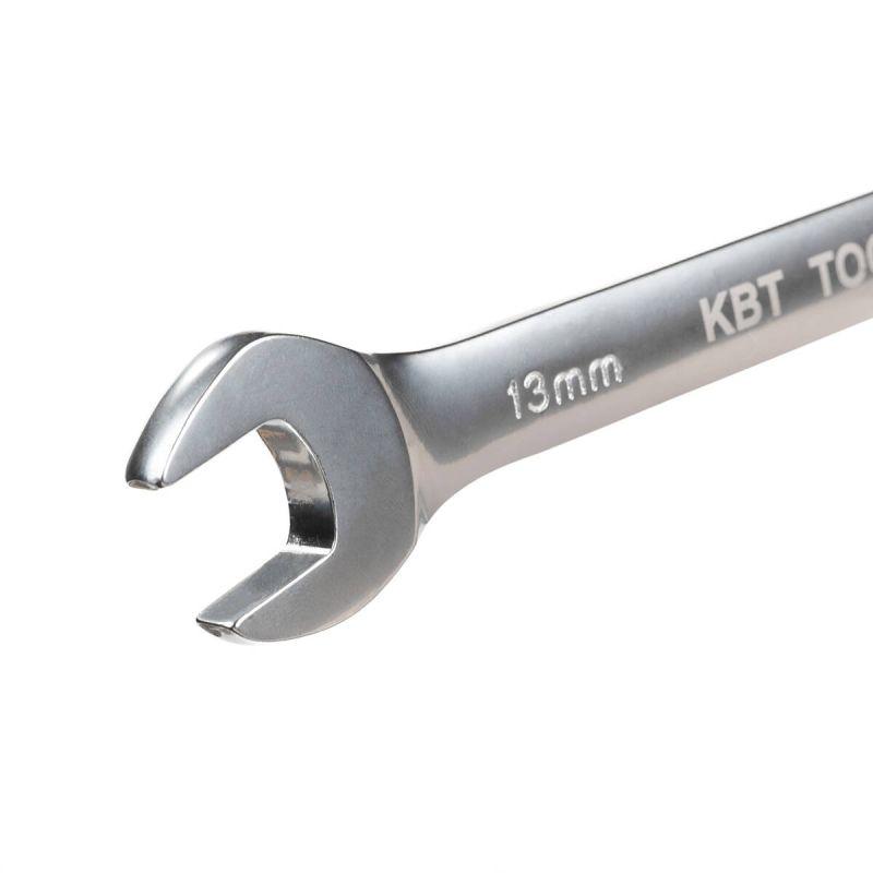 Набор гаечных комбинированных трещоточных ключей НТК-6 (8-17) KBT-PROFESSIONAL КВТ 91948