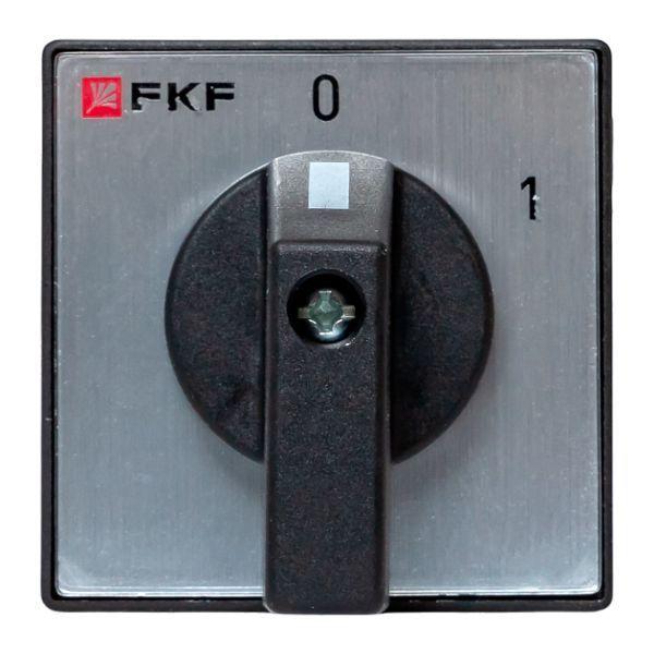 Переключатель кулачковый ПК-1-11 1п 10А "0-1" IP65 EKF pk-1-11-10-65