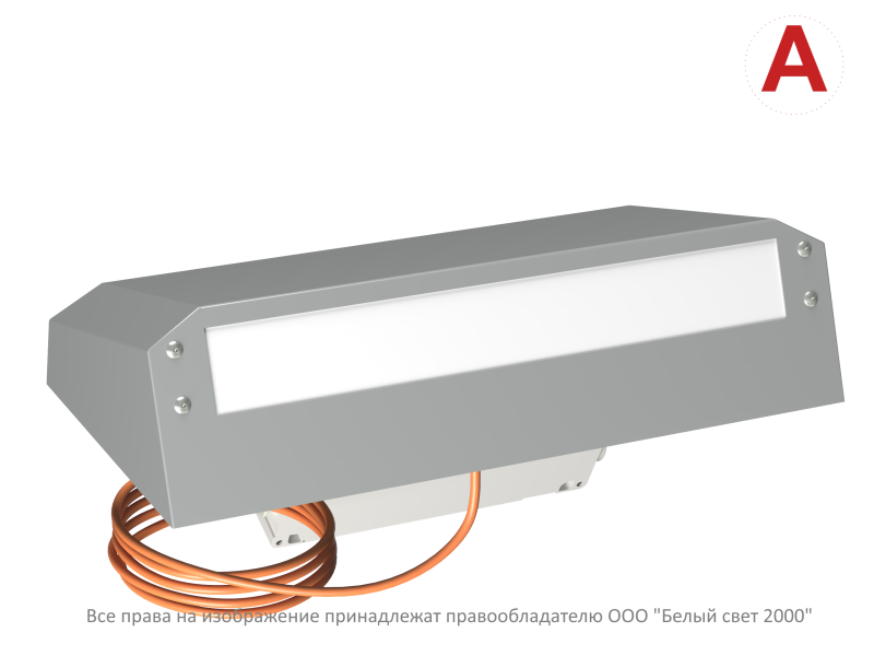 Светильник аварийный BS-CUSTOS-10-L2-LED V01 4000К Gray (-60) Белый свет a32409