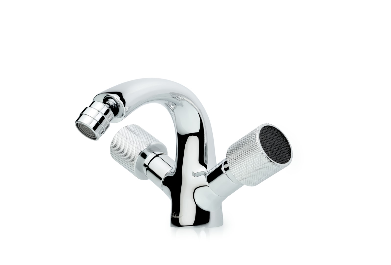 Смеситель для биде ROYAL CRYSTAL BLACK, хром