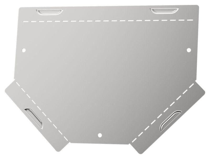Крышка разветвителя Т-образ. осн.100 0.6мм ESCA 3 IEK ES3-RTD-100-06