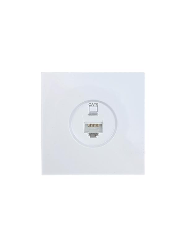 Розетка компьютерная 1-мест. СП ZIMA бел. LEZARD 704-0288-140