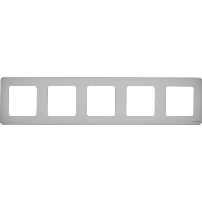 Рамка 5-м Inspiria алюм. IEK 673972