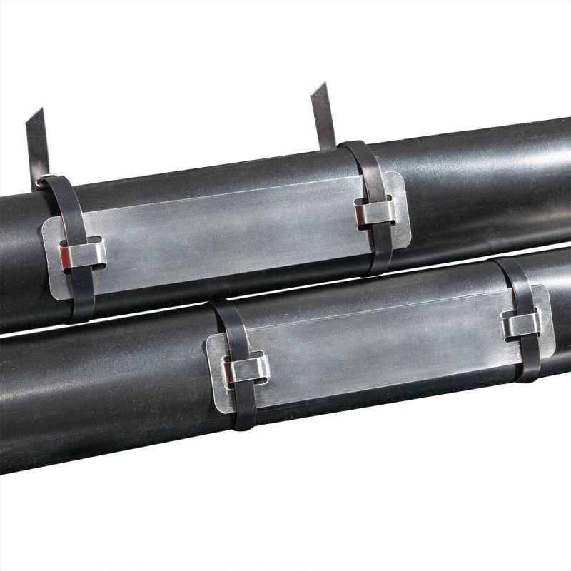 Бирка маркировочная стальная МБС (304) 89х19 (уп.100шт) Fortisflex 71879