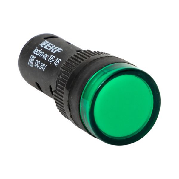 Матрица светодиодная AD16-16HS 24В AC (16мм) зел. EKF ledm-ad16-24-g