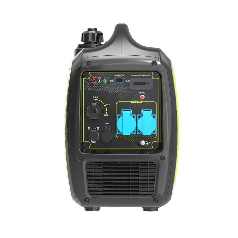 Генератор бензиновый инверторный URS-P3500i 1ф макс. мощность 3.2кВт ручной стартер TM Uniel UL-00012854