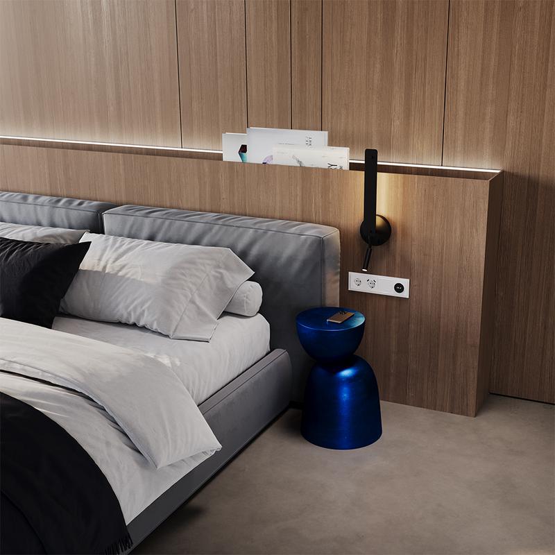 Рамка 4-м S70 стеклян. бел. Voltum VLS110401