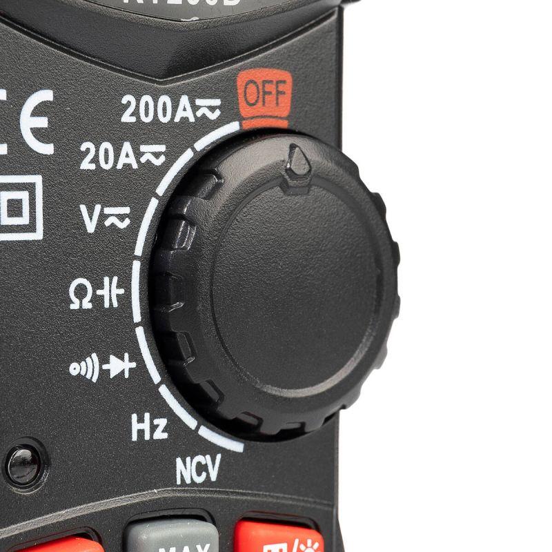 Клещи токовые цифровые КТ 200D PROLINE КВТ 101563