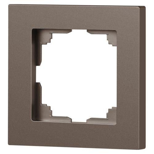 Рамка 1-м СП Accent 6-501-08 бронза Intro Б0063765