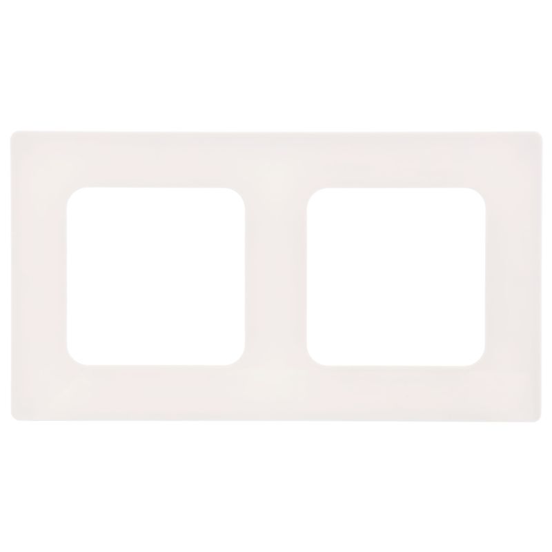 Рамка 2-м СП FLITE РУ-2-К-ФлБ бел. IEK FI-M22-32-20-K01