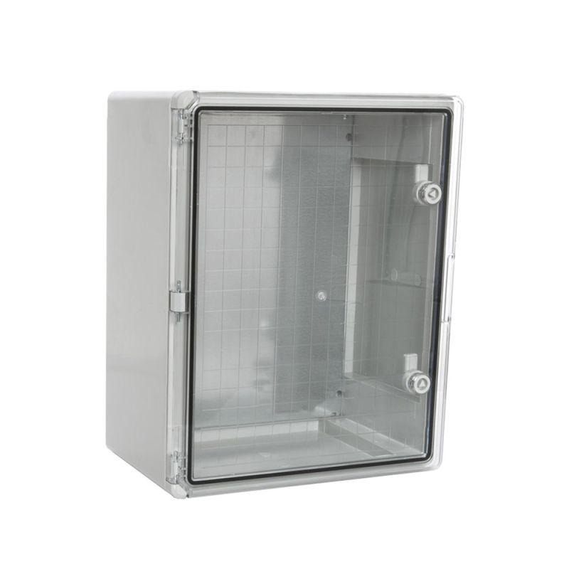 Корпус пластиковый с монтажной панелью ЩМП IP65 прозр. дверь 500х400х240 Промрукав PR08.26494