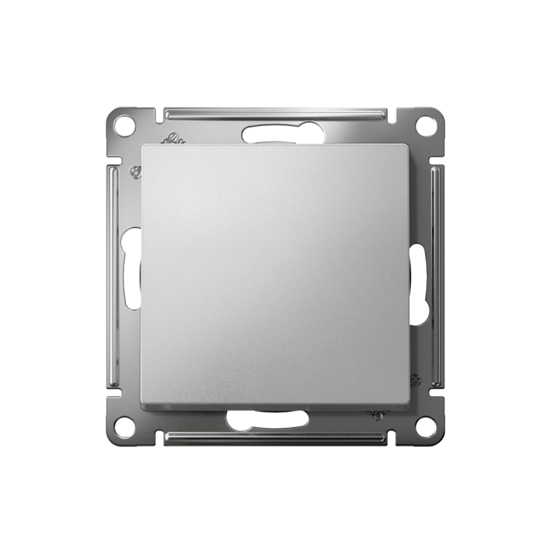 Выключатель 1-кл. СП AtlasDesign 10А IP20 (сх. 1) 10AX механизм алюм. SE ATN000311