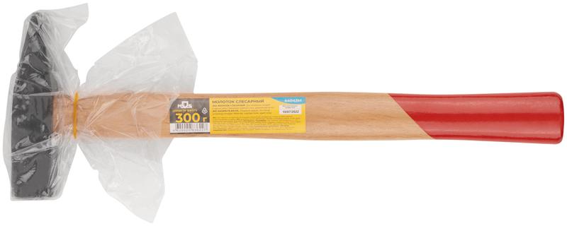 Молоток 300г деревянная ручка MOS 44043М