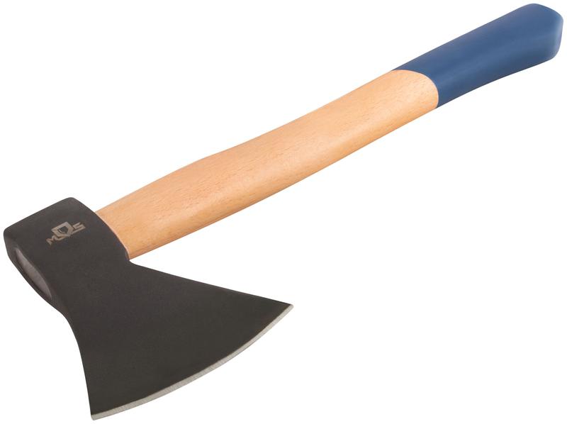 Топор 800г деревянная ручка; кованая инструментальная сталь MOS 46002М
