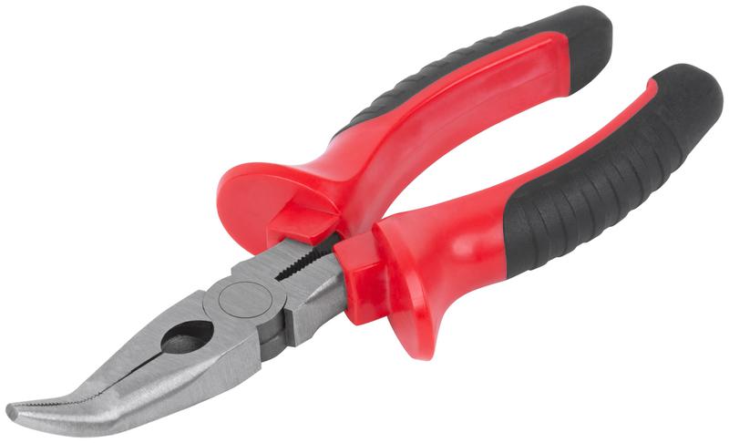 Утконосы "Оптима" 165мм двухцветные обрезиненные ручки полированная сталь КУРС 47559