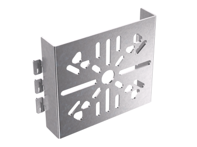 Плата монтажная увеличенная 130х145 перфорированная