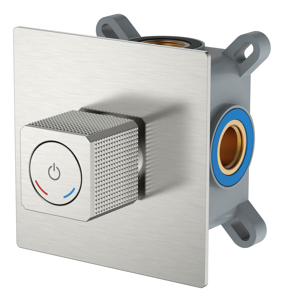 Смеситель автоматический для раковины QUAD Gun Metal