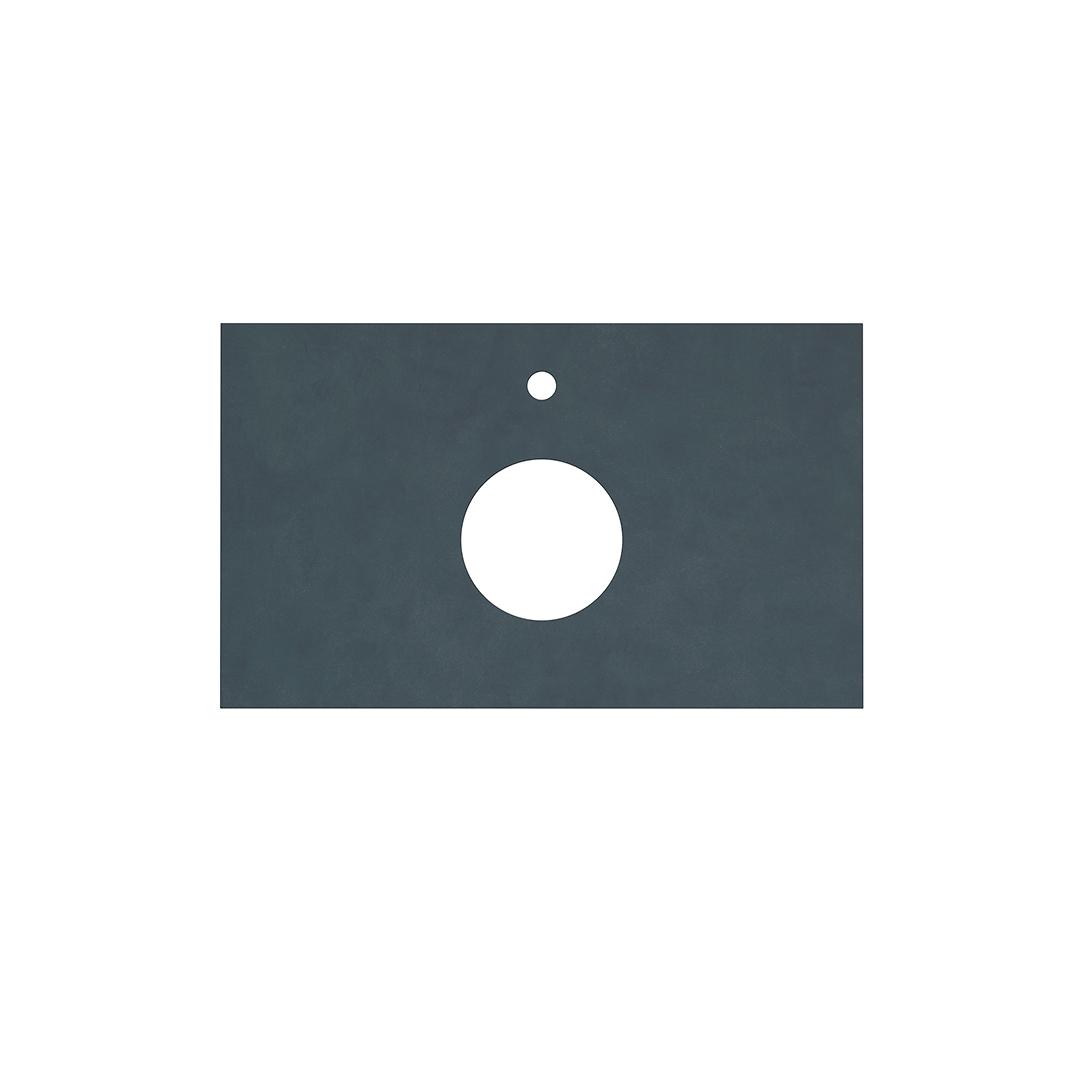 Спец. изделие декоративное из керамогранита Про Чементо 80x48, синий тёмный матовый