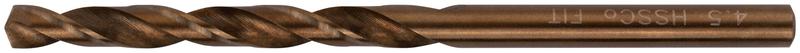 Сверло по металлу HSS с добавкой кобальта 5% Профи в блист. 4.5мм (уп.2шт) FIT 34445