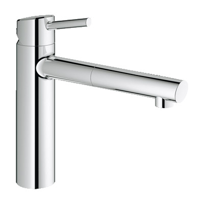 Смеситель Grohe Concetto 31129001 для кухни с выдвижным изливом