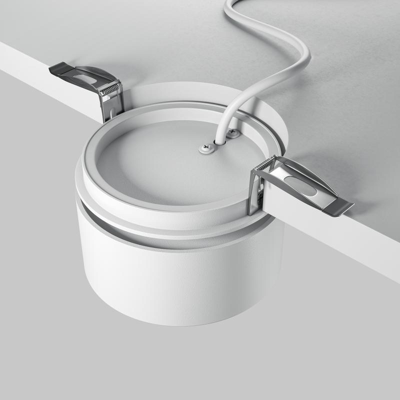 Светильник Onda 12Вт 3000К 120град. встраив. Maytoni DL024-12W3K-W