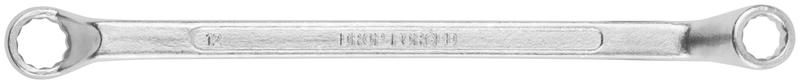 Ключ накидной "Хард" хромированное покрытие 10х12мм FIT 63612