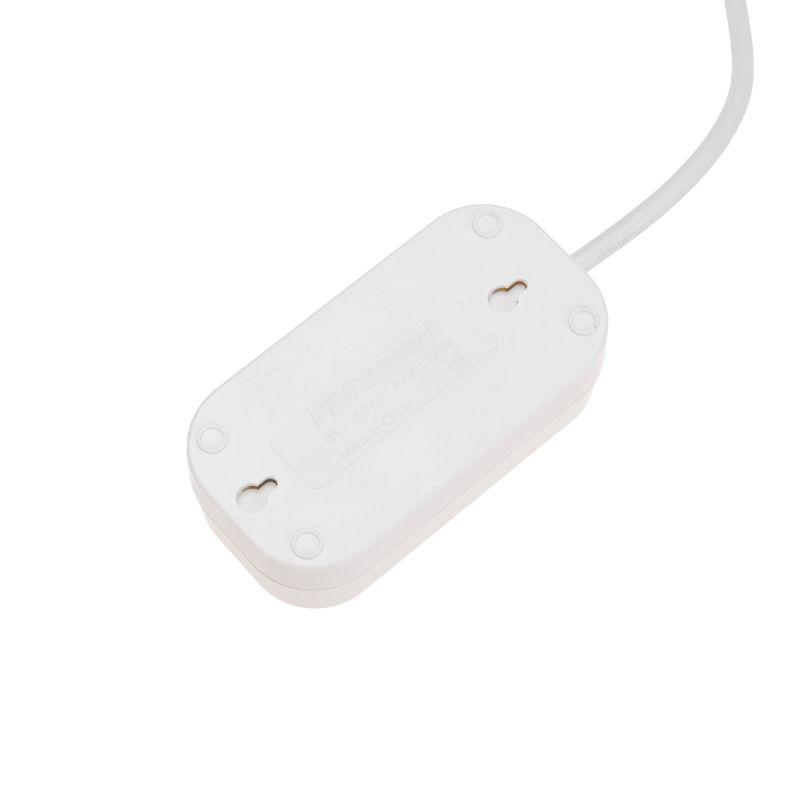 Удлинитель 2х3м с заземл. 3х0.75 бел. PROCONNECT 13-4203